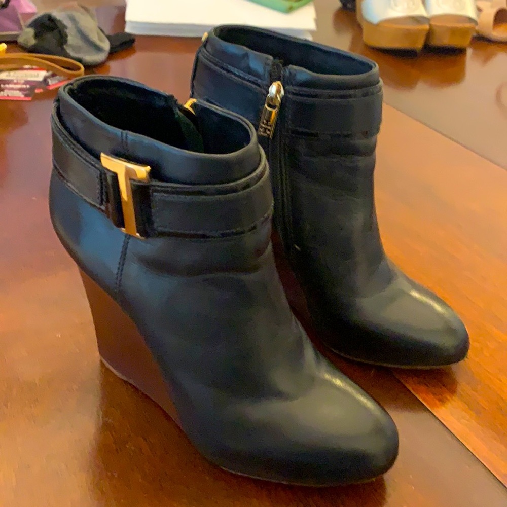 Tory Burch Wedge Booties